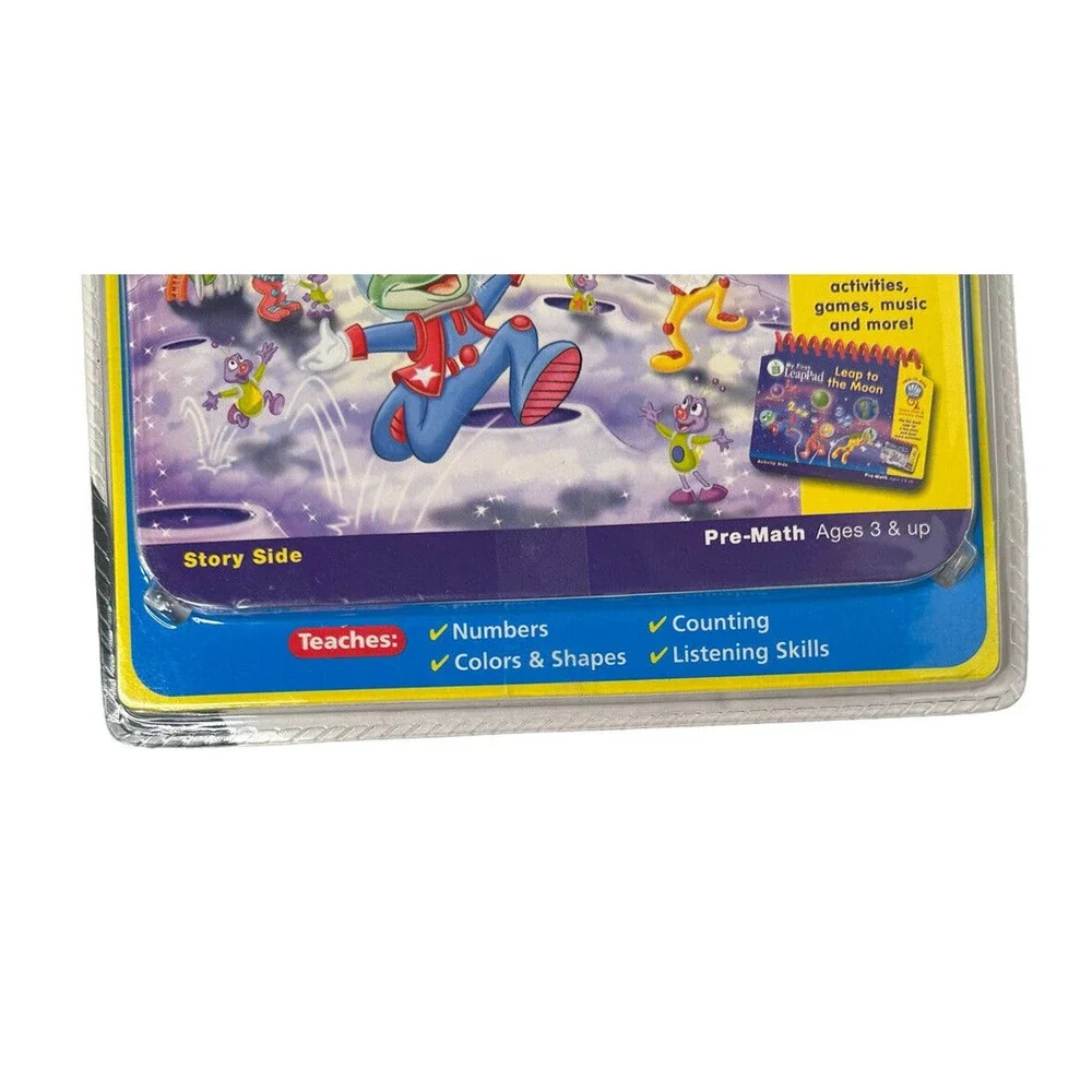 Leap Frog My First LeapPad Leap to‎ the Moon Book & Cartridge NEW Ages 3+